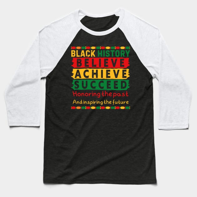 black history month African American, birthday black people Baseball T-Shirt by Pikalaolamotor